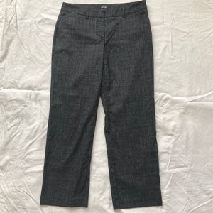 APT. 9 | BLACK W/ GREY THREADING SLACK | 8PS